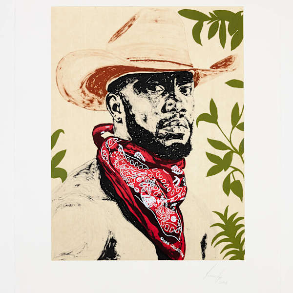 Self Portrait by Otis Kwame Kye Quaicoe, Image 1.