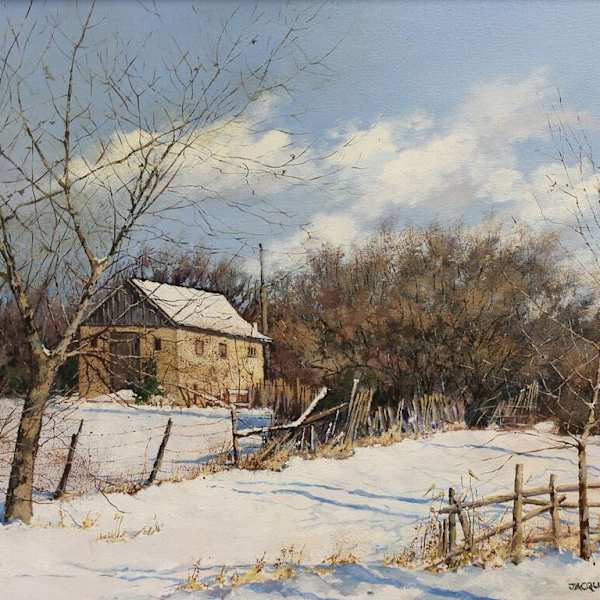Barn at Conway Farms, Lake Forest, Illinois by Jacqui Blatchford, Image 1.
