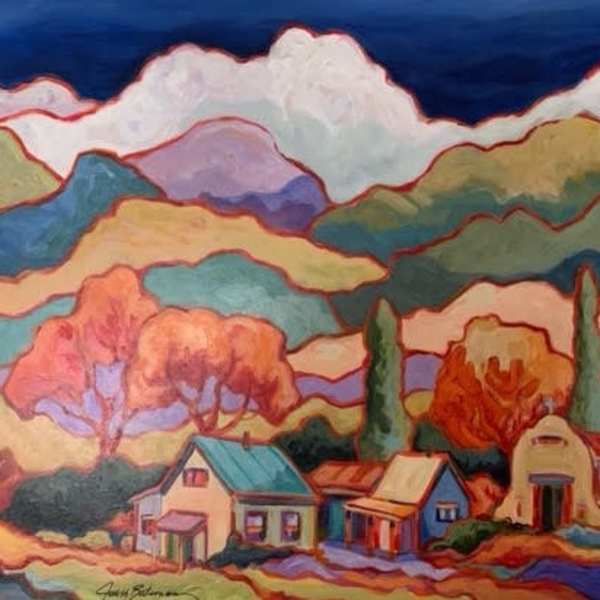Untitled Landscape by Judith S Bateman, Image 1.