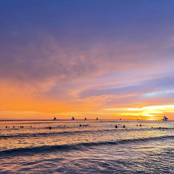 Boracay Sunset by Razielle Araos Seguritan, RN, Image 1.