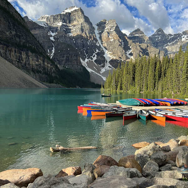 Colorful Canoes by Carmen Mologne, RN BSN-RNC OB, Image 2.