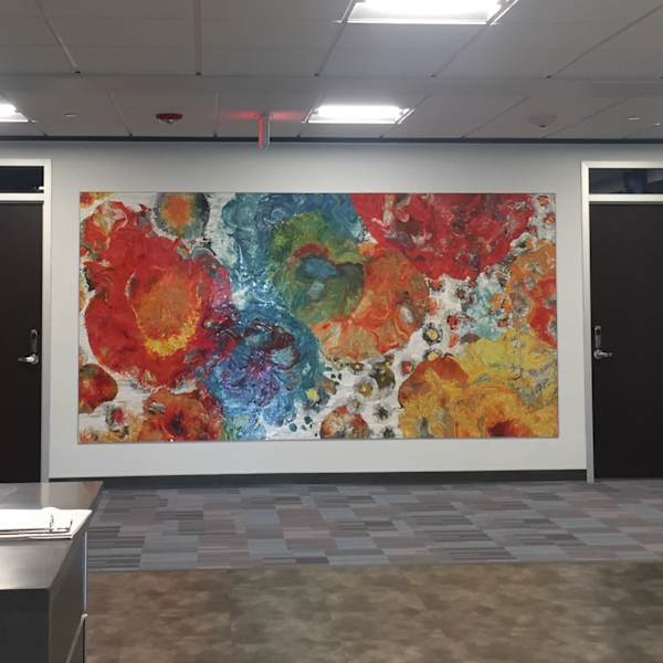 glass mural by Lynn Bassa, Image 8.