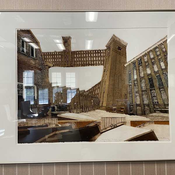 Two framed works by Grace Bentley-Scheck, Image 1.