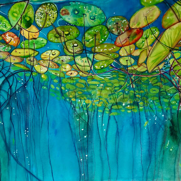 Aquatic #1 by Aldona "Allie" Sabalis, Image 1.