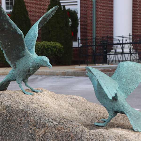 Two Seagulls by Beverly Benson Seamans, Image 2.