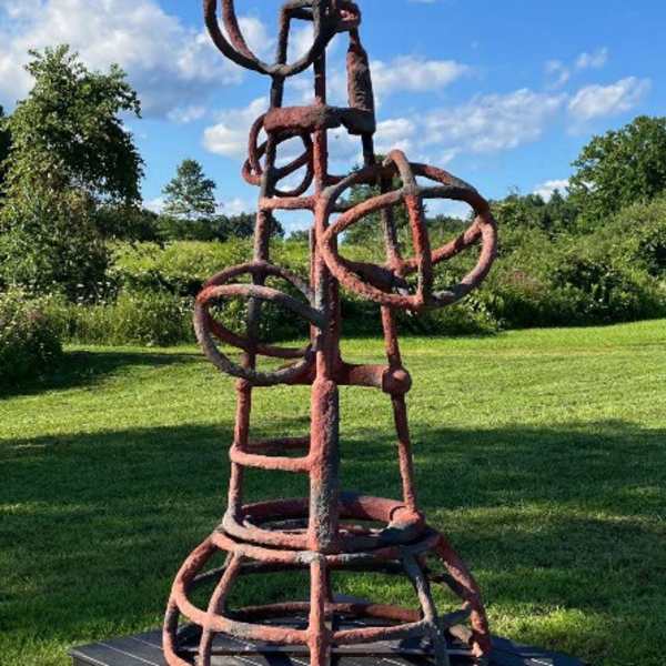 Leslie's Retreat Rotating Sculpture Garden by Joseph Chirchirillo, Roger Douglass Rice, Shawn Farrell, Christopher Froehlich, Joseph Gray, Jack Howard-Potter, James Kitchen, Image 1.