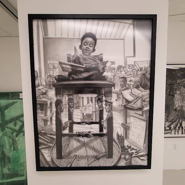 "Ayo's Chair" by James Pate, Image 1.