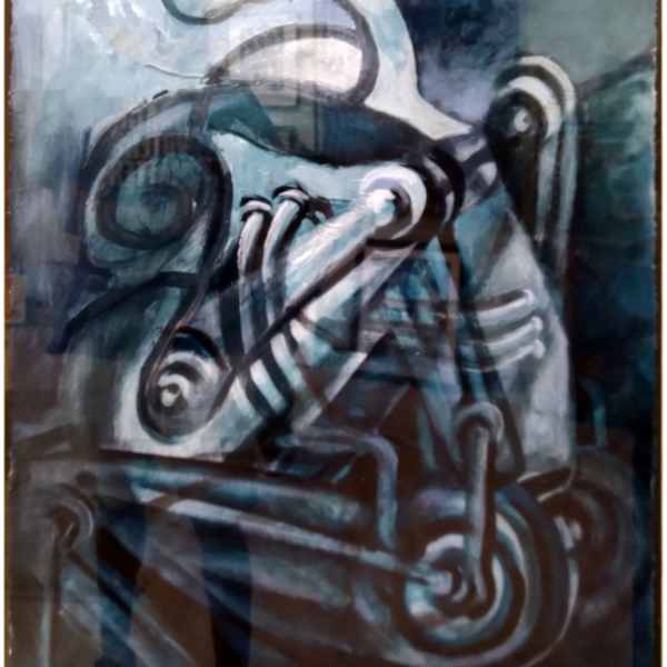 Blue Emotion by Brad Anthony Benard, Image 1.