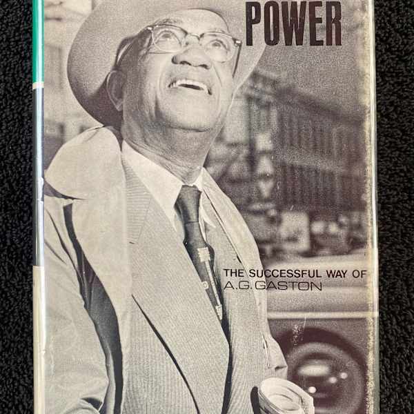 "Green Power" signed by A.G. Gaston, Image 3.