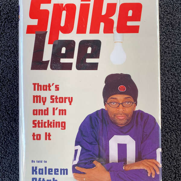 Spike Lee "That's My Story and I'm Sticking to It" signed by Spike Lee, Image 3.