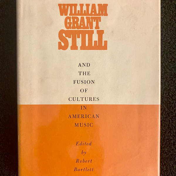 William Grant Still signed and inscribed book and benefit concert flyer by Robert Bartlett Haas, Image 3.