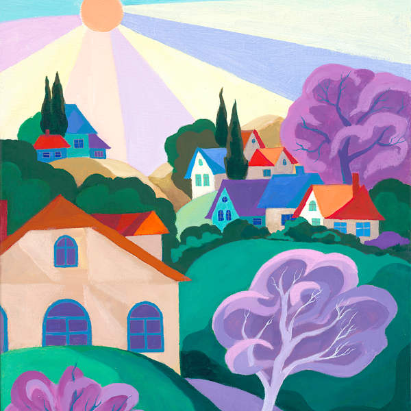 Sunny Day in Castro Valley by Ekaterina Bazlakova, Image 1.