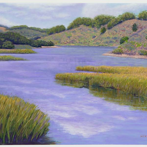 Reflections on Honker Bay by Mark G. Mertens, Image 1.