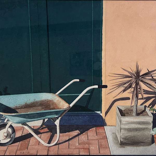 Berkeley Wheelbarrow by Robert Bechtle, Image 2.
