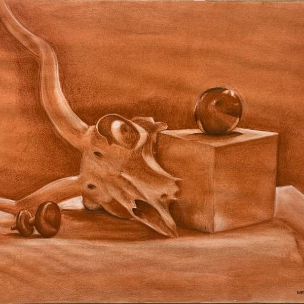Sienna Skull by Miriam Brock, Image 4.
