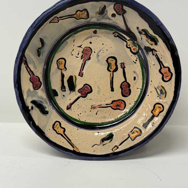 Majolica Platter by Reid Campbell, Image 2.