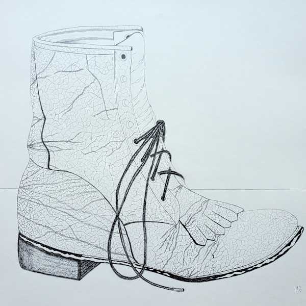Line Drawing, Boot by Miranda Guillory, Image 1.