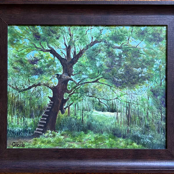 Climbing Tree at Sugar Grove by Cathie Haab, Image 1.