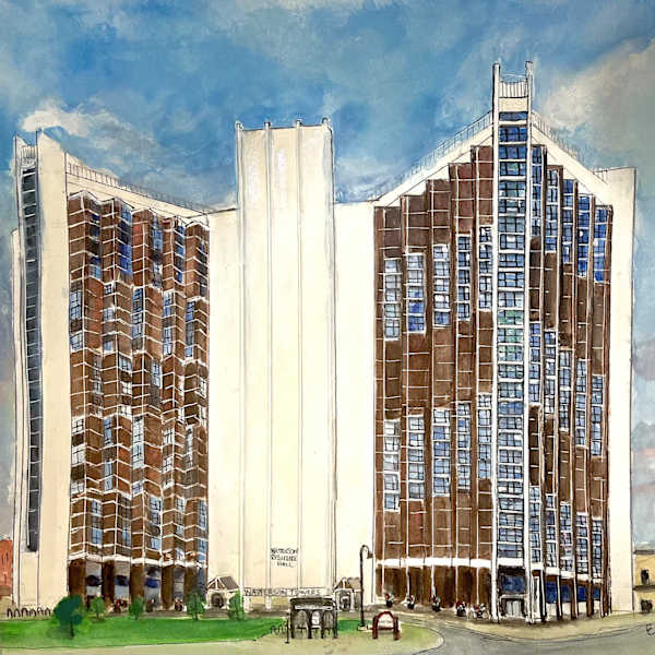 Watterson Towers by Eileen Backman, Image 1.