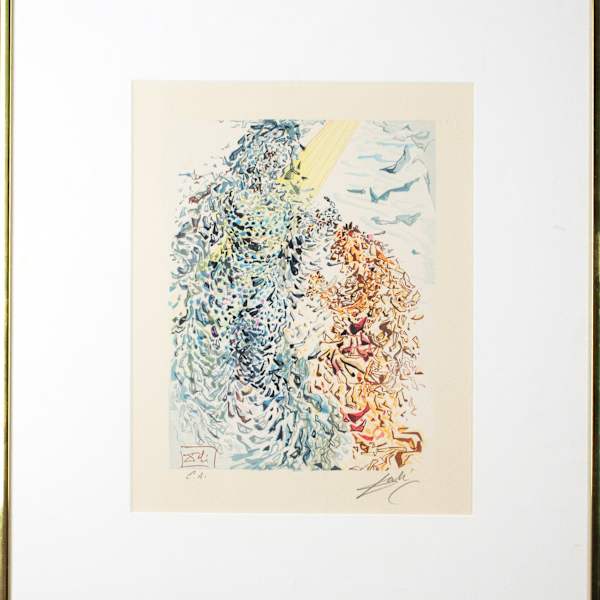 The Opposition (Paradise: Canto 11) by Salvador Dali, Image 3.