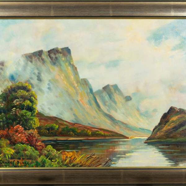 River In Mountain Landscape. by Thomas C. Blake, Image 3.