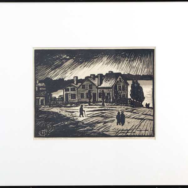 Exchange Street Houses, Imp. by Norman Kent, Image 1.