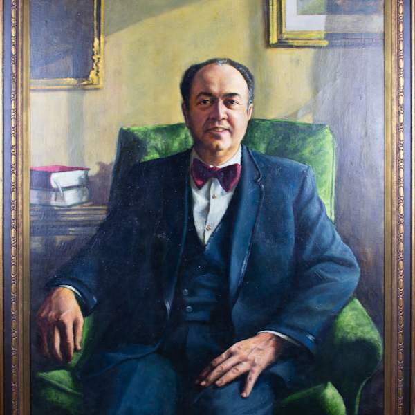 Portrait Of A Seated Man by J.B. Fishbein, Image 4.