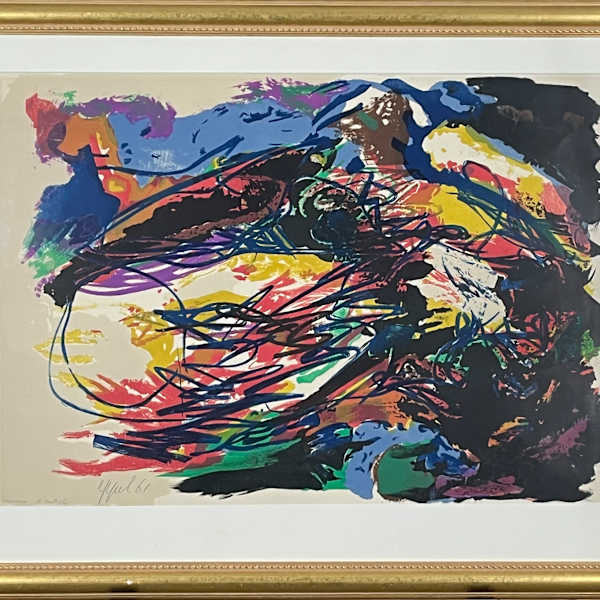 Untitled, 1961 by Karel Appel, Image 1.