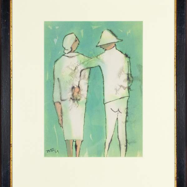 Two Figures by Douglas Staten, Image 1.