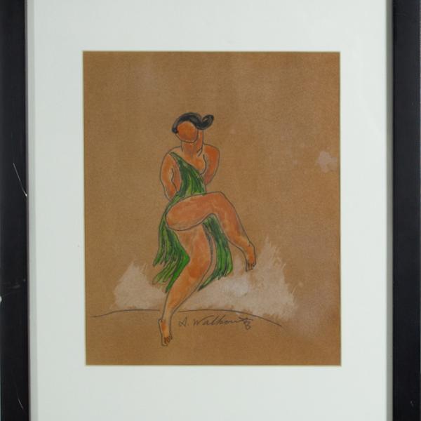 Isadora Duncan (2/2) by Abraham Walkowitz, Image 1.