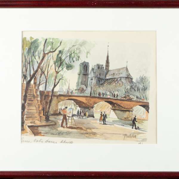 Paris, Notre Dame by Herbelot, Image 1.