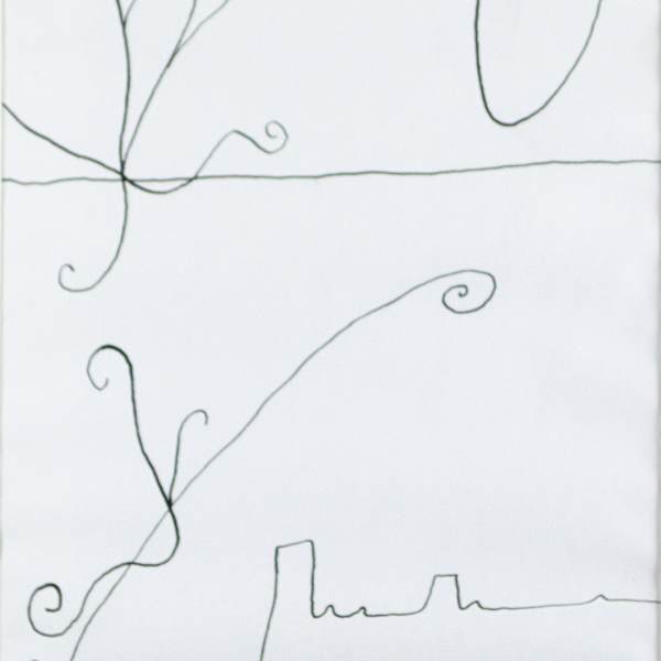 1 Of 3 Abstract Ink Drawings by William A. Baziotes, Image 2.
