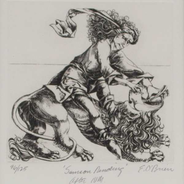 Samson Rending by E. O'Brien, Image 2.