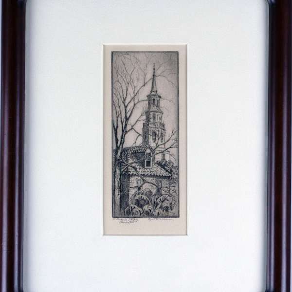 St. Michaels Steeple, Charleston by Elizabeth Vernon, Image 2.