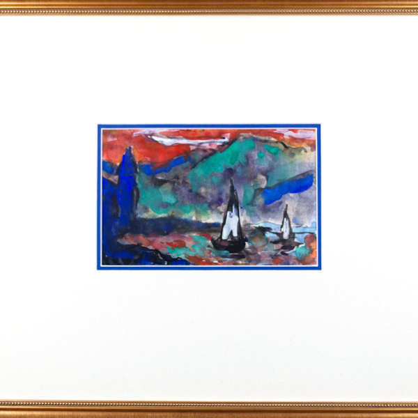 Sailboats by H. Lautan, Image 1.