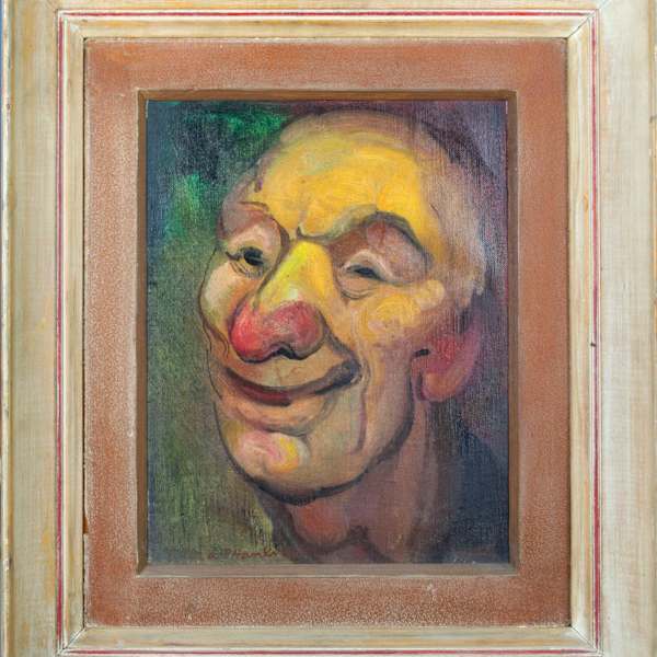 Head Of Clown by Abraham Peter Hankins, Image 2.