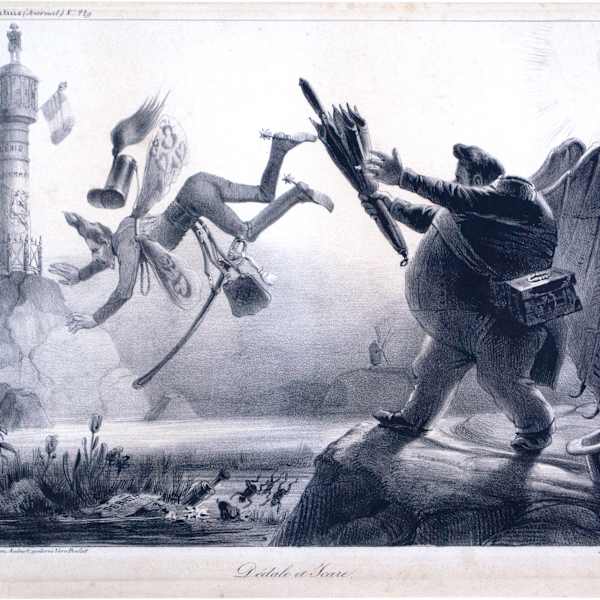 Dédale et Icaire by Eugene Delacroix, Image 1.