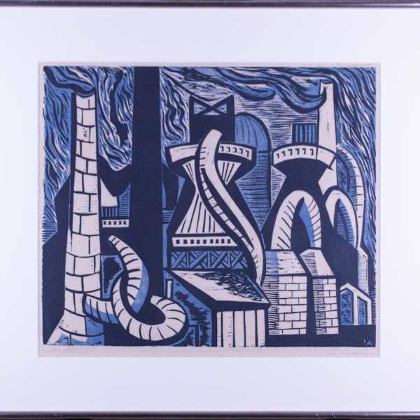 Untitled, Smokestacks by Irving Amen, Image 2.