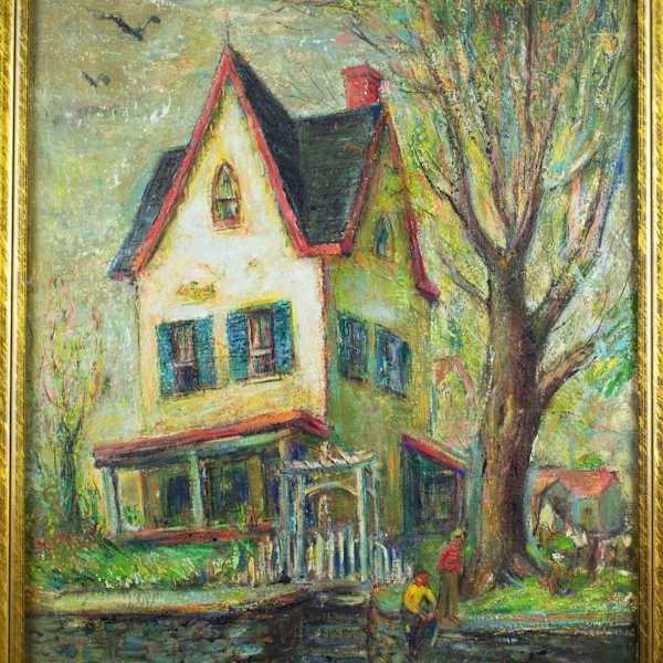 Untitled Victorian House by Elizabeth Langsdorf Miller, Image 3.