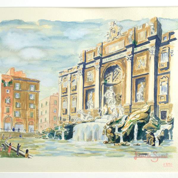 Trevi Fountain by Edoardo Sonni, Image 1.