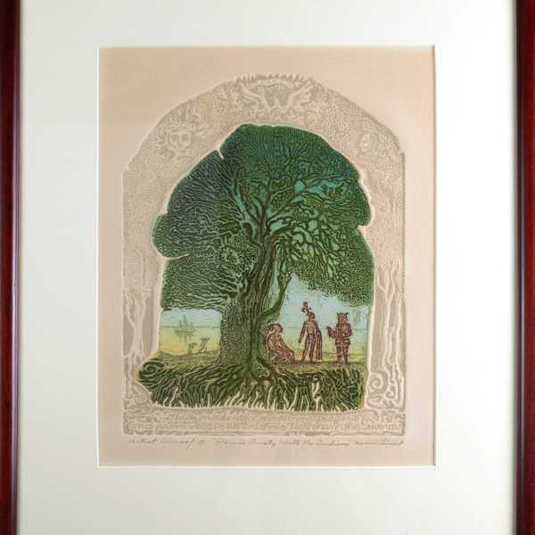 Penn's Treaty With The Indians by Naomi Charles Limont, Image 2.