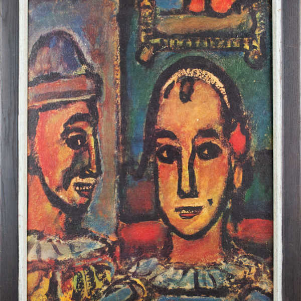 Head of Two Clowns by Georges Roualt, Image 3.