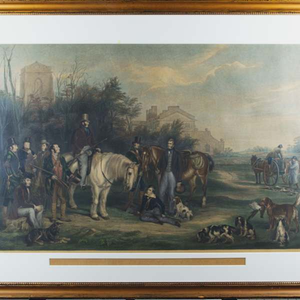 The Shooting Party- Ranton Abbey by Francis Grant, Image 2.