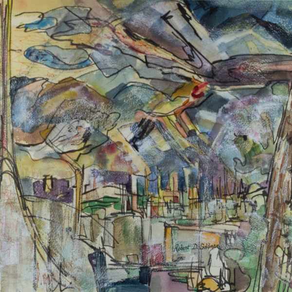 Abstract Landscape by Robert Douglas Goldman, Image 2.