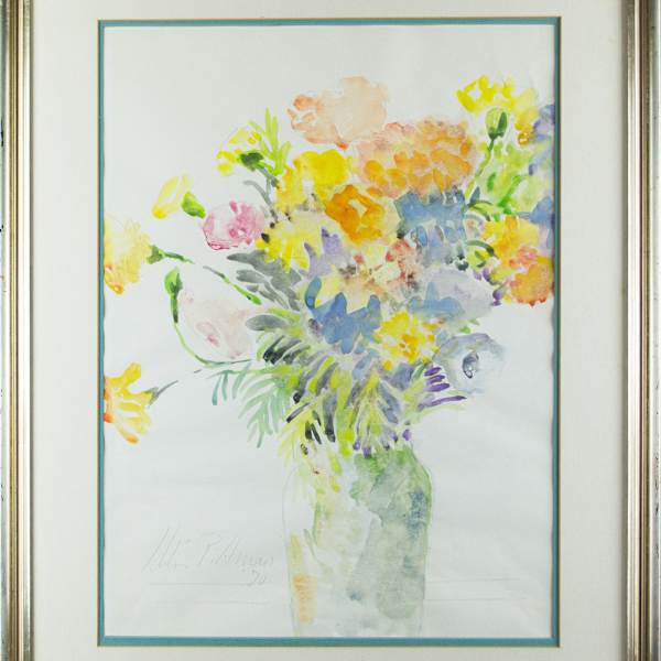 Floral Arrangement In Vase by Hobson Pittman, Image 2.