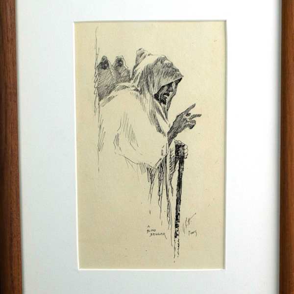 A Blind Beggar, Tunis by G. Gotto, Image 3.