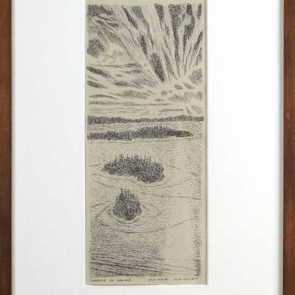Sunrise In Maine by Oliver Grimley, Image 2.