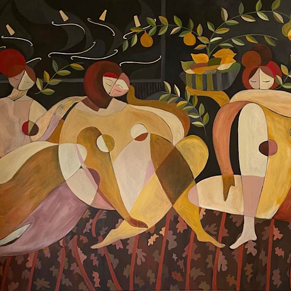 In Solitude: Women Watching Whirling Dervishes by Gizem Saka, Image 1.