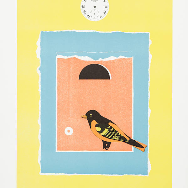 The Blue Door (Flat State) by Ilse Getz, Image 1.