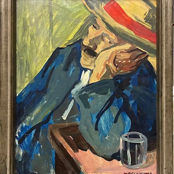 Man Resting At A Table by Marco Novati, Image 2.